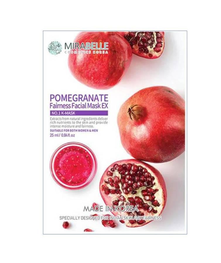 MIRABELLE -  Pomegranate  - Sheet Mask