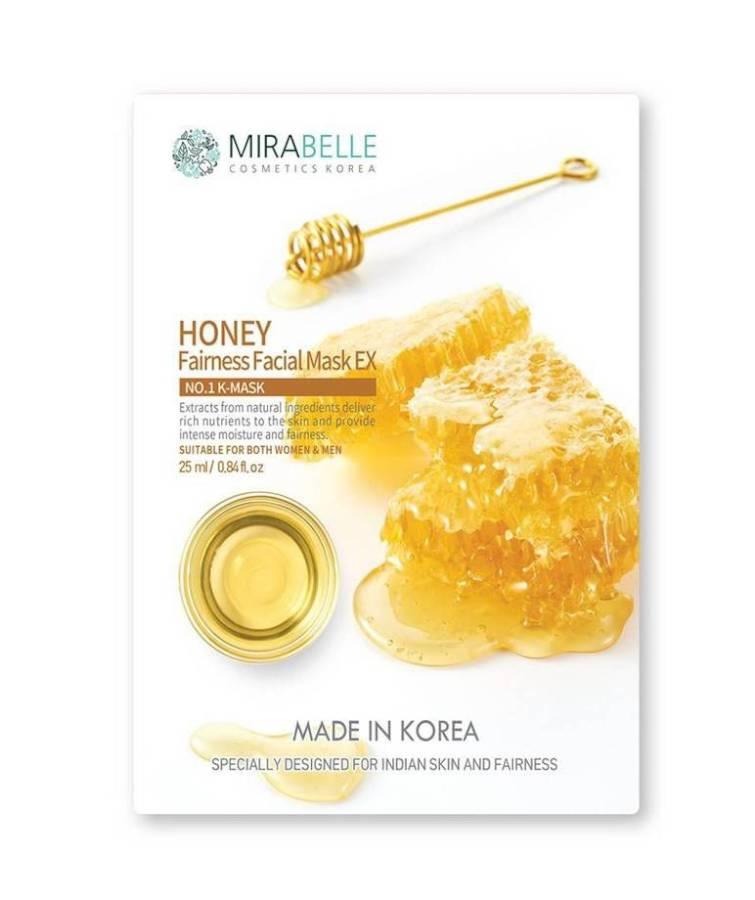 Mirabelle - Honey - Facial Sheet Mask
