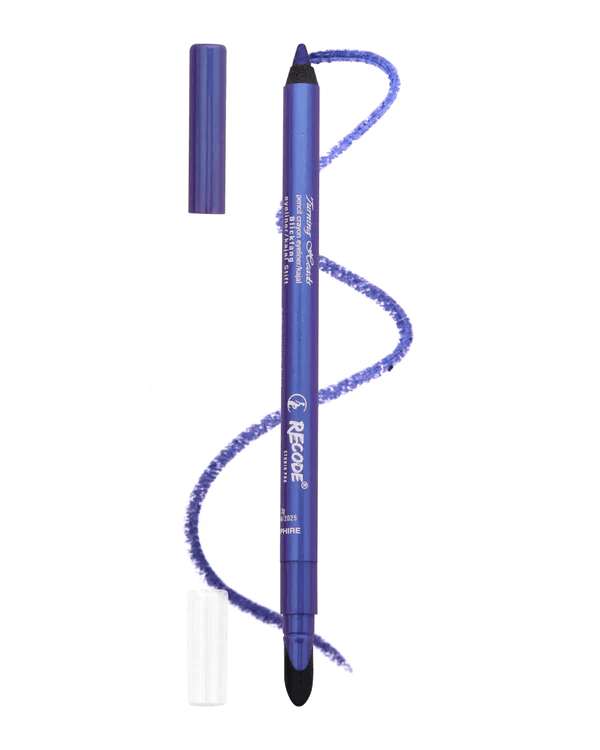Recode -Blue Sapphire - Turning Heads - Crayon Gel Eyeliner Cum Kajal Pencil