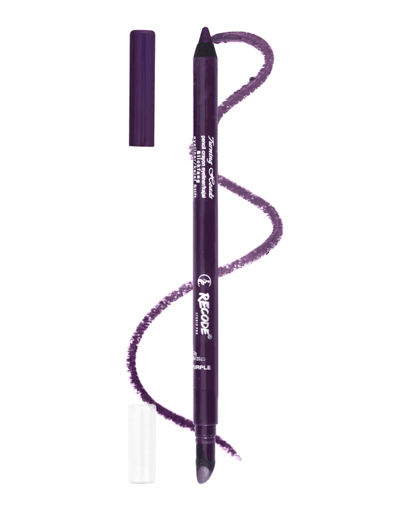 Recode - Jamunia Purple - Turning Heads - Crayon Gel Eyeliner Cum Kajal Pencil