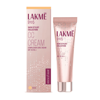 LAKMÉ 9 To 5 Complexion Care Face CC Natural Cream- SPF 30++