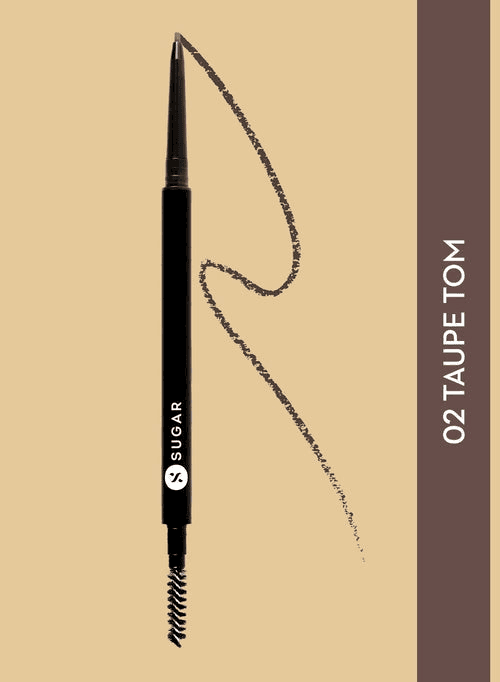 SUGAR Arch Arrival Micro Brow Pencil - 02 Taupe Tom
