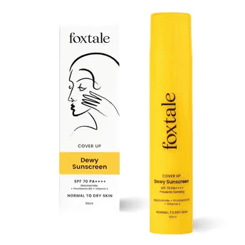 Foxtale SPF 70 PA++++ Dewy Sunscreen