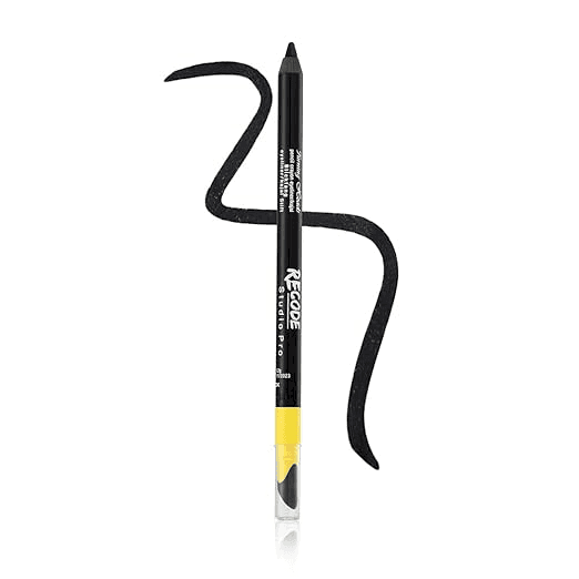 Recode - Black - Turning Heads - Crayon Gel Eyeliner Cum Kajal Pencil