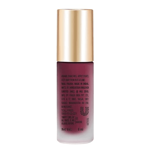Lakme 9to5 Powerplay Insta-Manicure Nail Enamel - Sangria Sunset