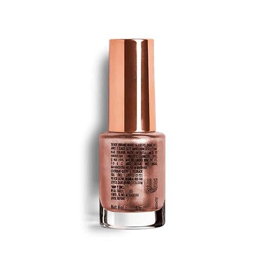 Lakme Ultimate Glam Chrome Nail Paint - CH1 Copper