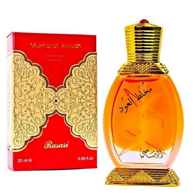 RASASI - MUKHALLAT  ALOUDH - CONCENTRATED PERFUME - ATTAR 