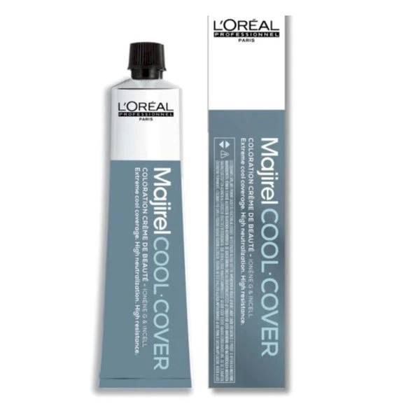 L'OREAL PROFESSIONEL PARIS - MAJIREL COOL COVER 7.17 ASH METALLIC BLONDE   - COLORING CREAM