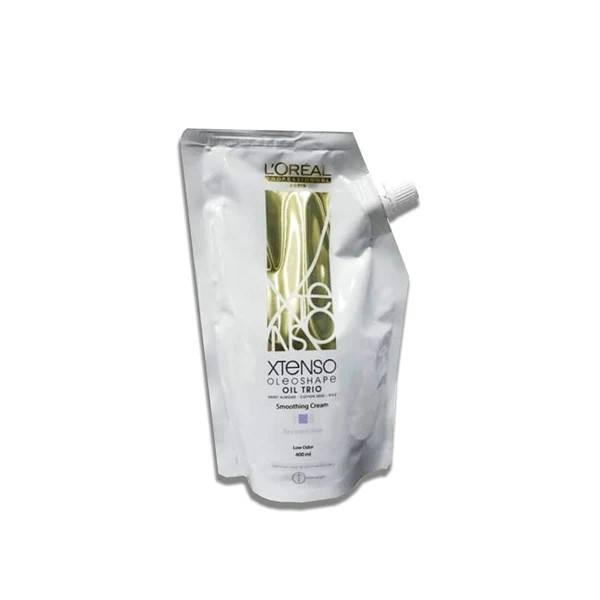 LOREAL PROFESSIONEL PARIS - XTENSO - OLEOSHAPE - OIL TRIO - SMOOTHENING CREAM - RESISTANT HAIR - LOW ODOR
