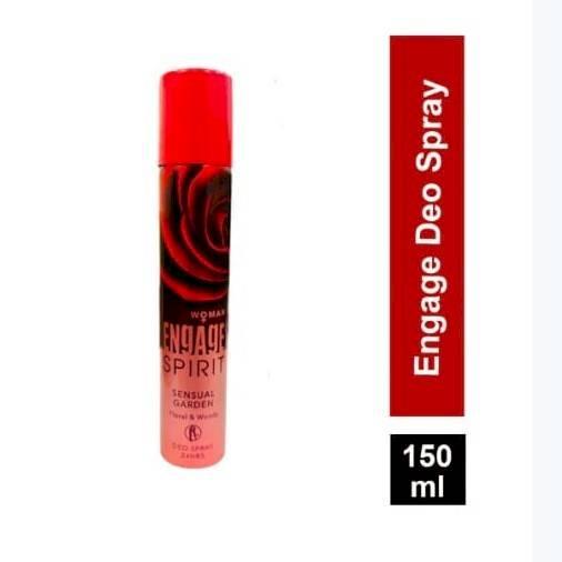 ENGAGE - SPIRIT - SENSUAL GARDEN - FLORAL & WOODY - MAN - DEO SPRAY 