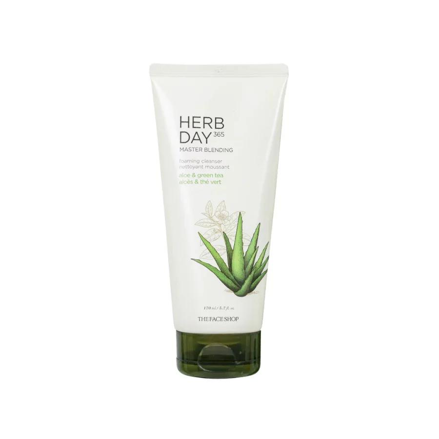 Herb Day 365 - Aloe & Green Tea-Foaming Cleanser