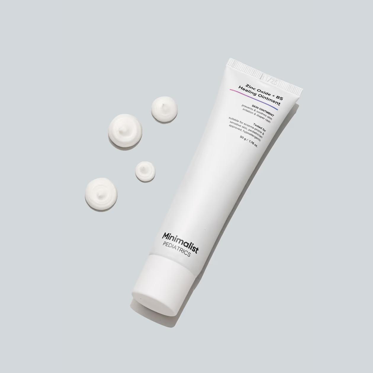 Minimalist Baby Zinc Oxide + B5 Healing Ointment - Rash Cream 