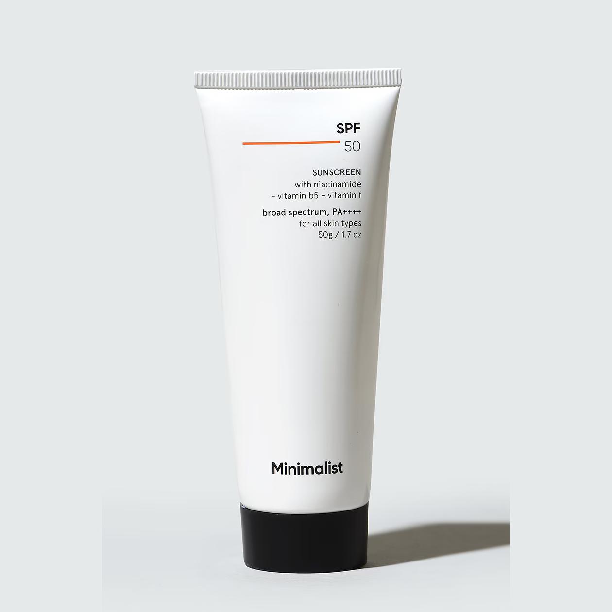 MINIMALIST - SPF 50 - SUNSCREEN