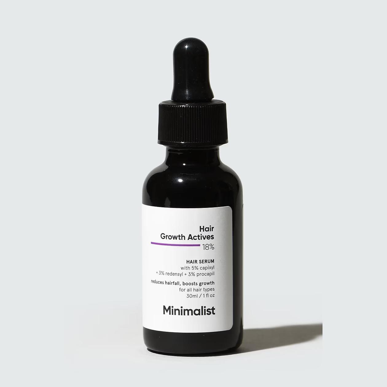 MINIMALIST - HAIR GROWTH ACTIVES 18% - HAIR SERUM