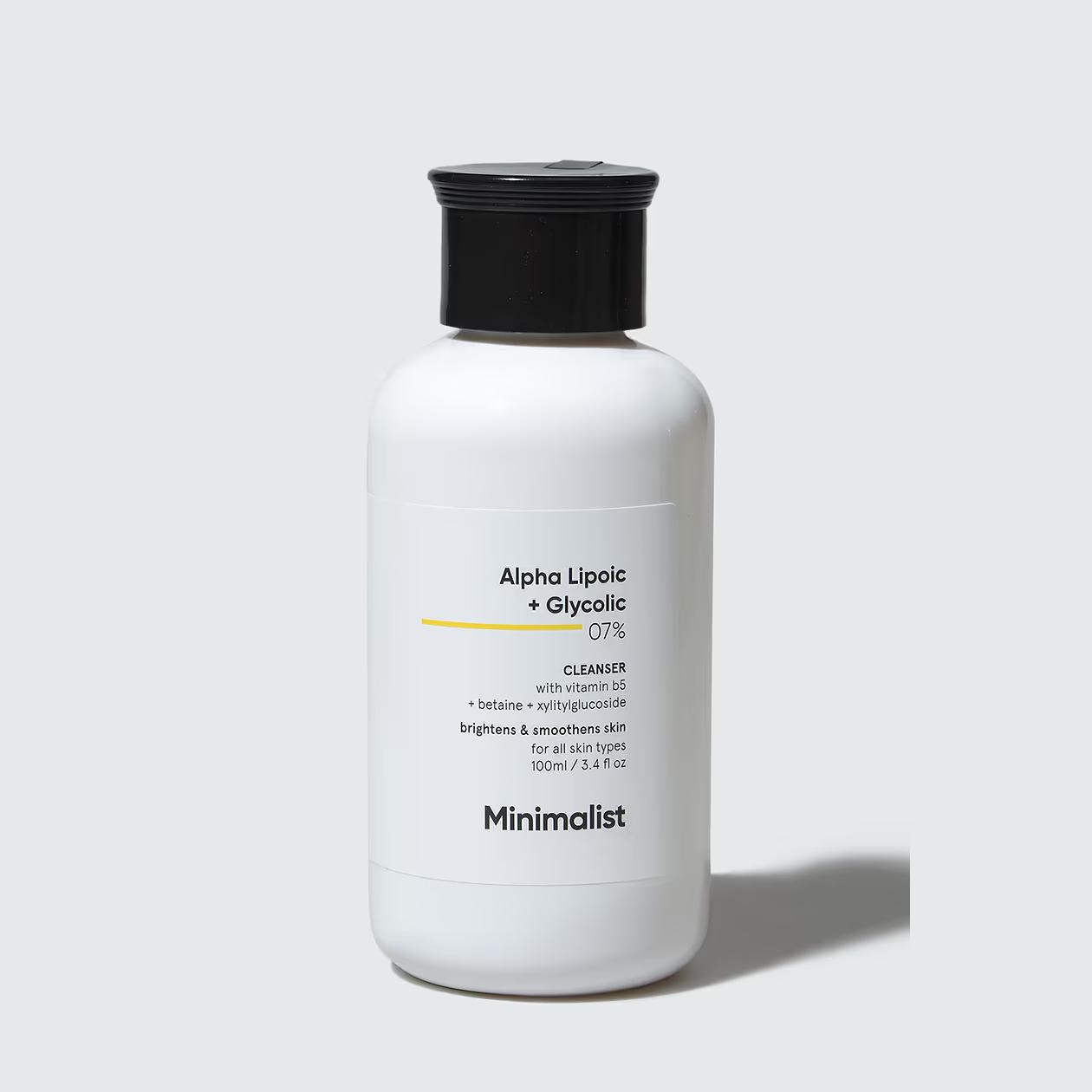 MINIMALIST - ALPHA LIPOIC-GLYCOLIC 07% - FACE CLEANSER