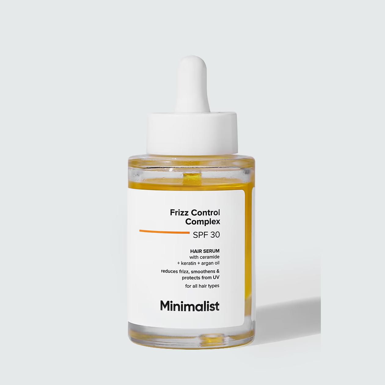 Minimalist - Frizz Control Complex SPF 30 - Hair Serum