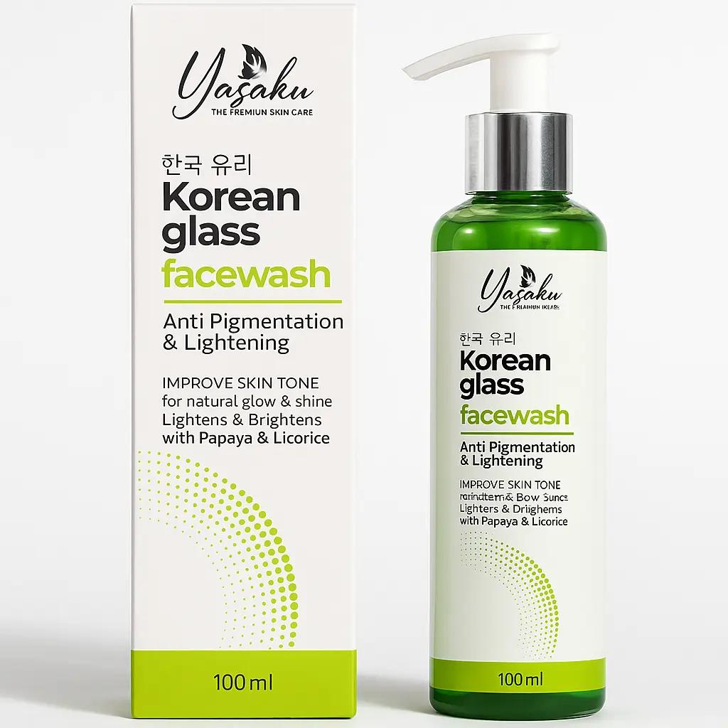 YASAKU - KOREAN GLASS - FACE WASH