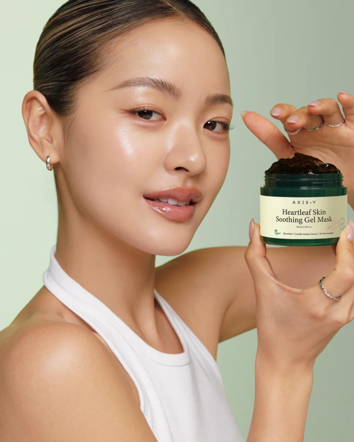 AXIS - Y - Heartleaf Skin Soothing Gel Mask (New Skin Resolution Gel Mask) 
