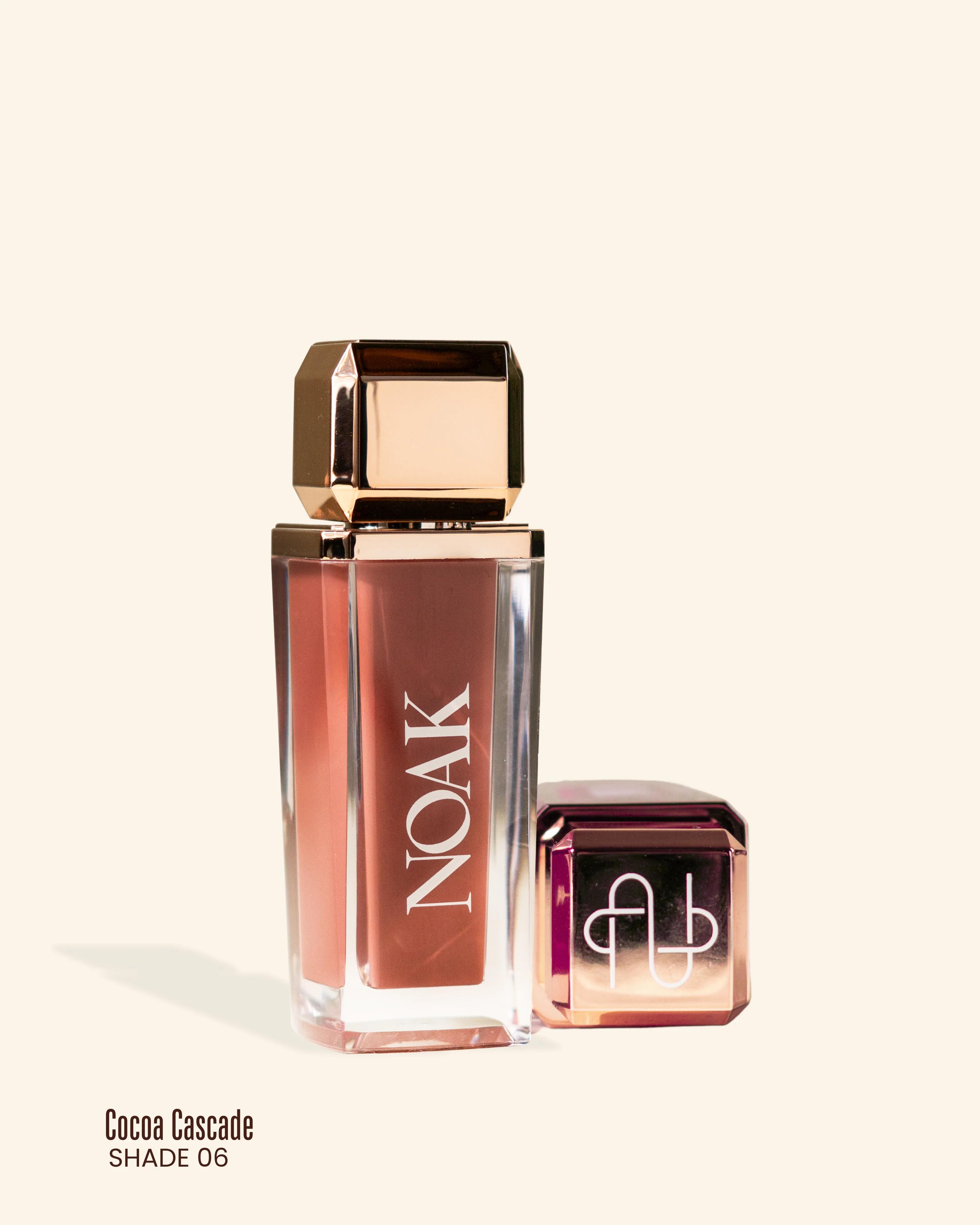 NOAK COCOA CASCADE Velvet Matte Liquid Lipstick.,