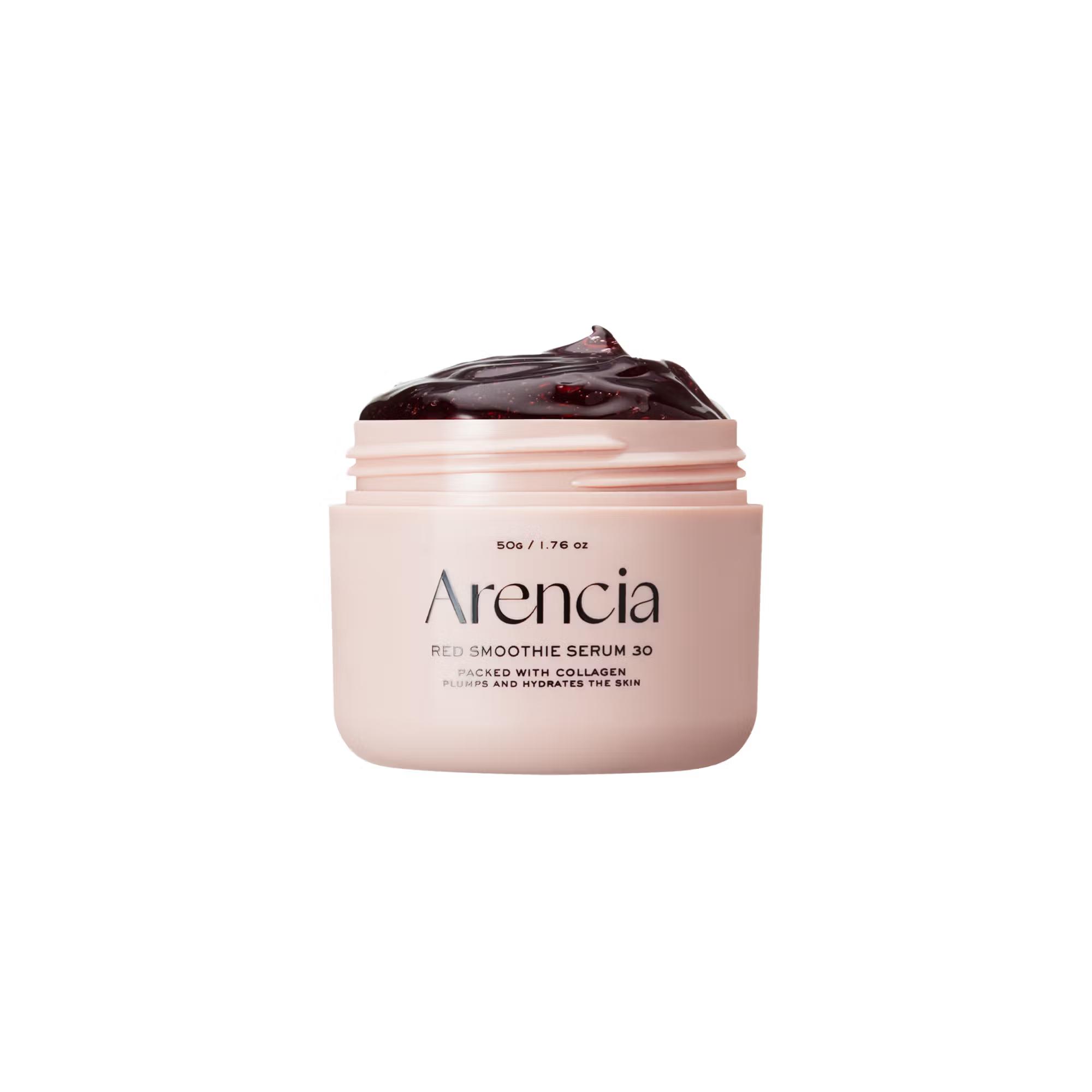 Arencia - Red Smoothie Serum 30 - Anti-Aging Korean Serum with Vegan Collagen, Niacinamide & Peptides