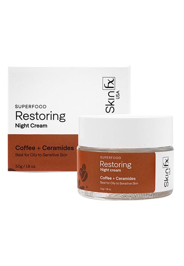 Skin fx - Superfood Restoring Night cream for Glowing Skin, Night Cream 