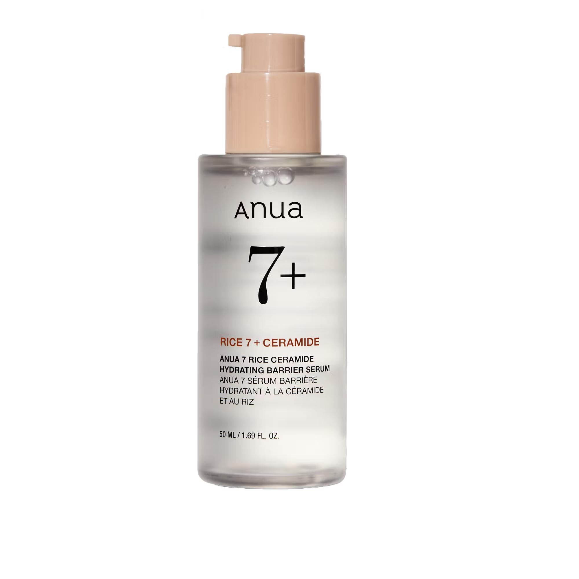 Anua - 7 Rice Ceramide Hydrating Barrier Serum - with Ceramide & Hyaluronic Acid For Korean Glass Skin