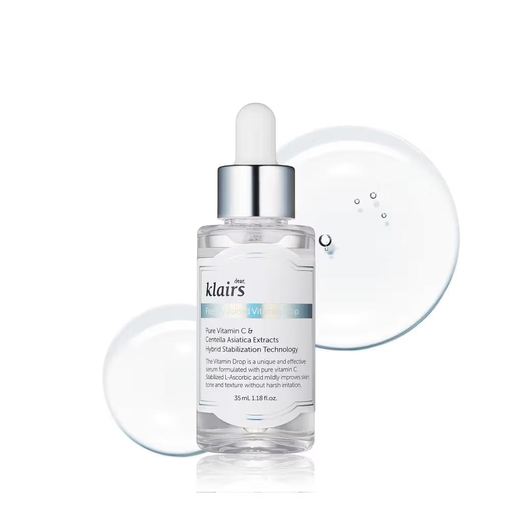 Klairs - Freshly Juiced Vitamin Drop - Pure Vitamin C Serum & I'm From Rice Toner - Ultimate Glow Combo