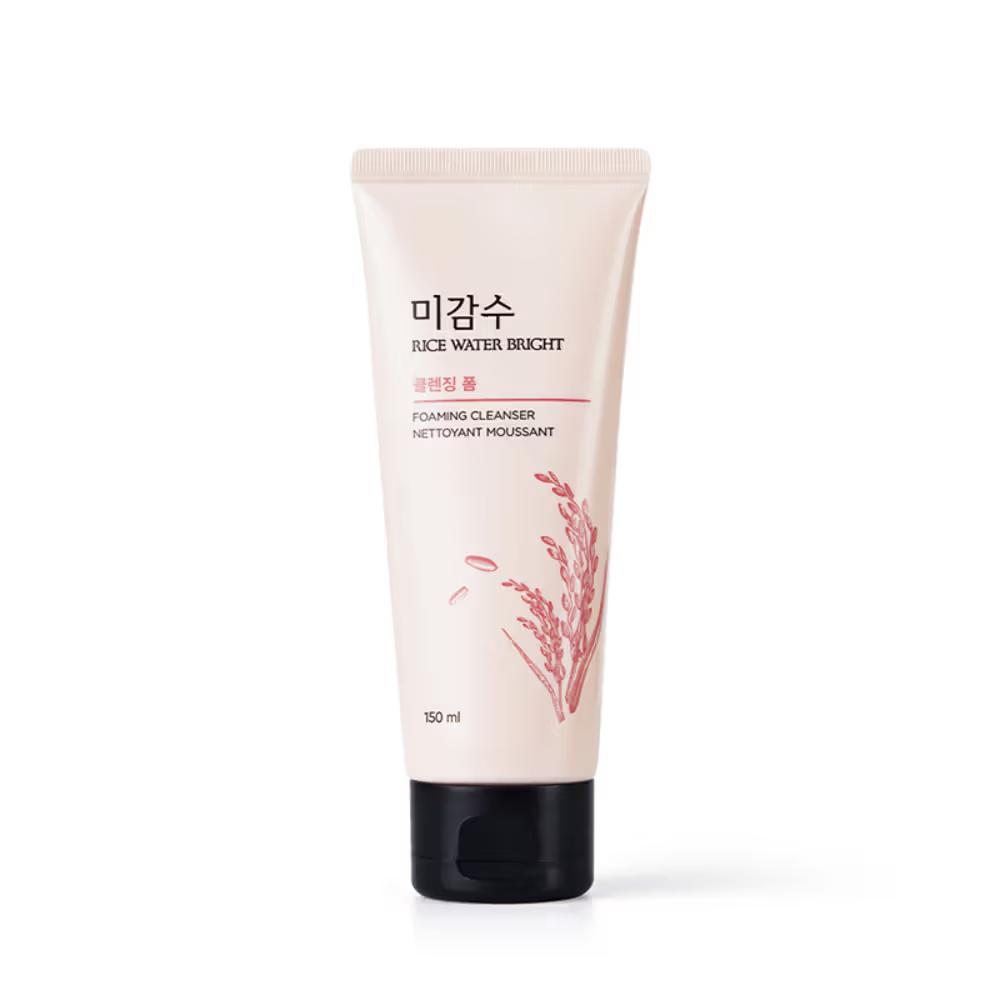 The Face Shop - Rice Water Bright Korean Cleanser -  Face Wash for Even Tone & Glowing Skin