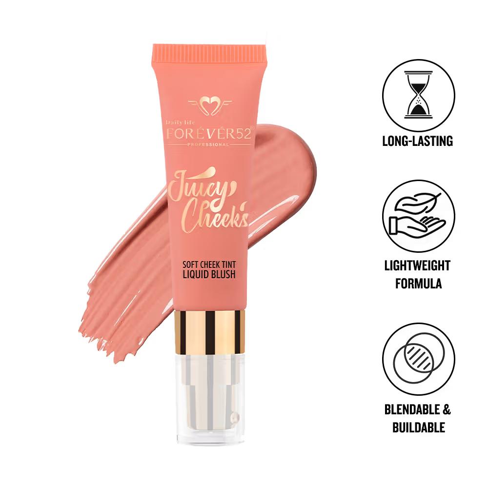 DAILY LIFE FOREVER52 - NUDE - JUICY CHEEKS TINT LIQUID BLUSH