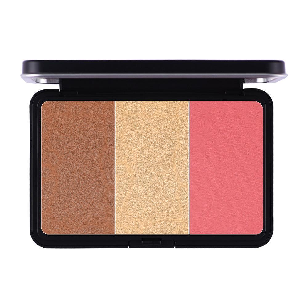 Daily Life Forever52 - Cherry Mocha - Glambo Contour Highlighter Blush Palette