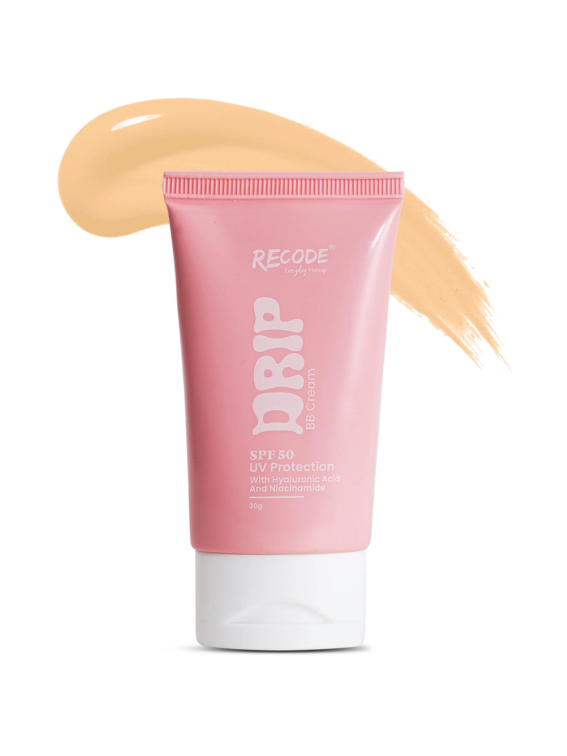 Recode - Medium - Drip BB Cream-Spf 50 - Everyday Makeup