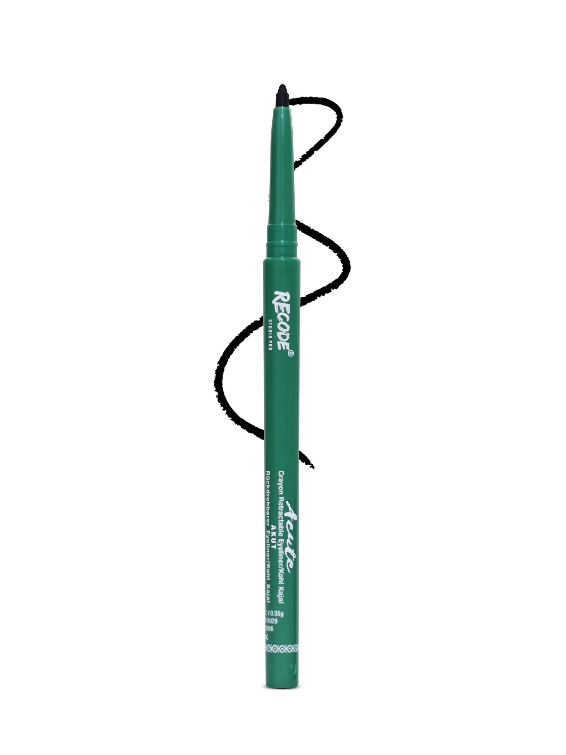Recode - Black - Eyeliner Acute Kajal - Pencil