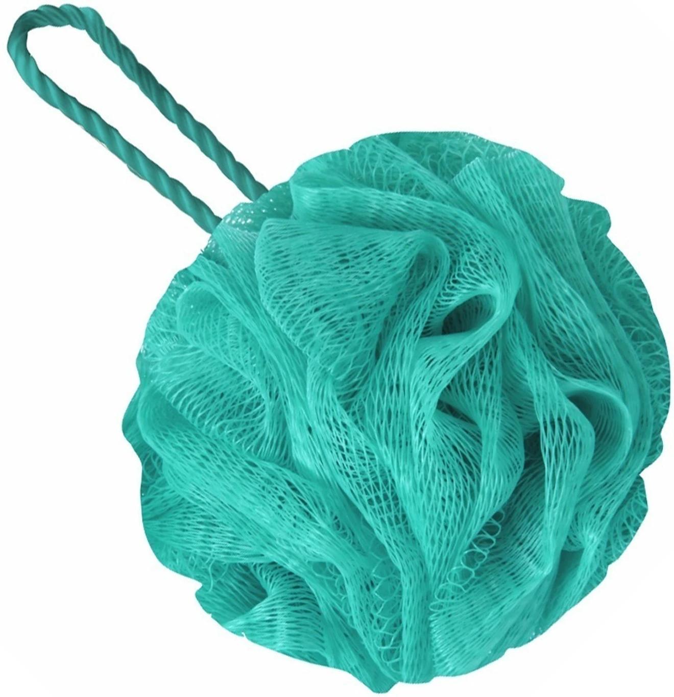 Gubb - Plastic Bath Sponge-Round Loose Loofah-Blue