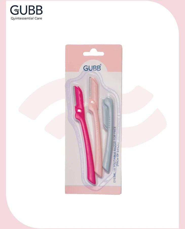 Gubb - Foldable Eyebrow - Facial Hair Remover Razor