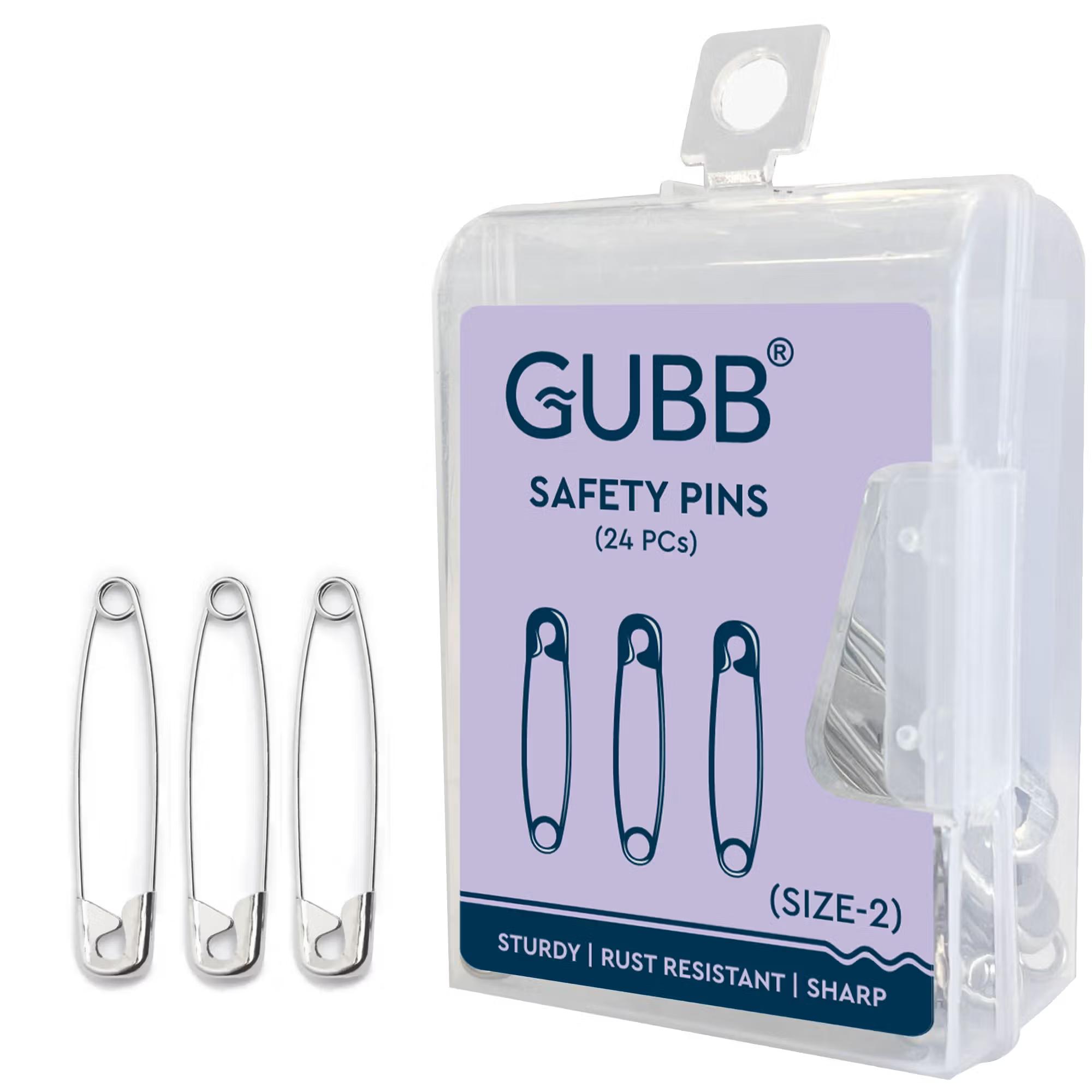 Gubb - Safety Pins For Clothes - Size-2