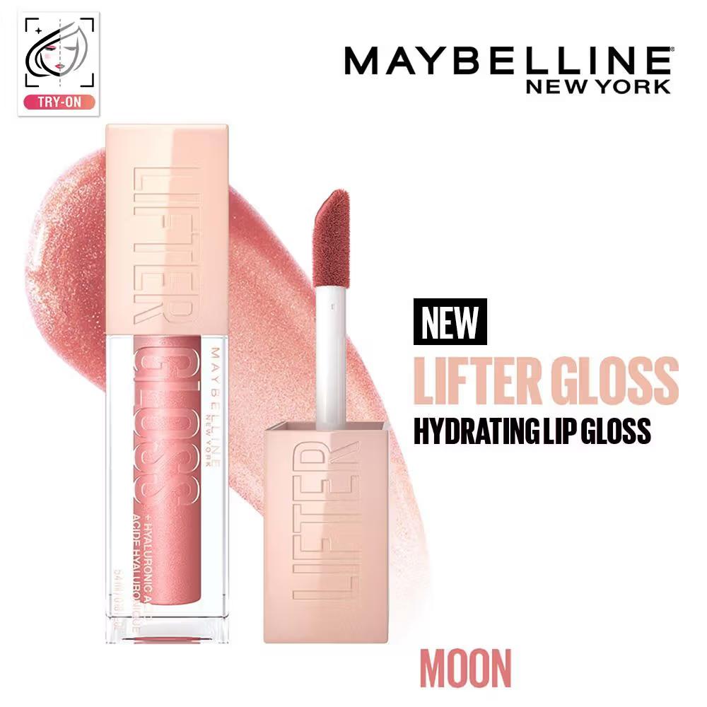 Maybelline New York - Moon - Lifter Gloss ,- Tinted Lip Gloss With Hyaluronic Acid