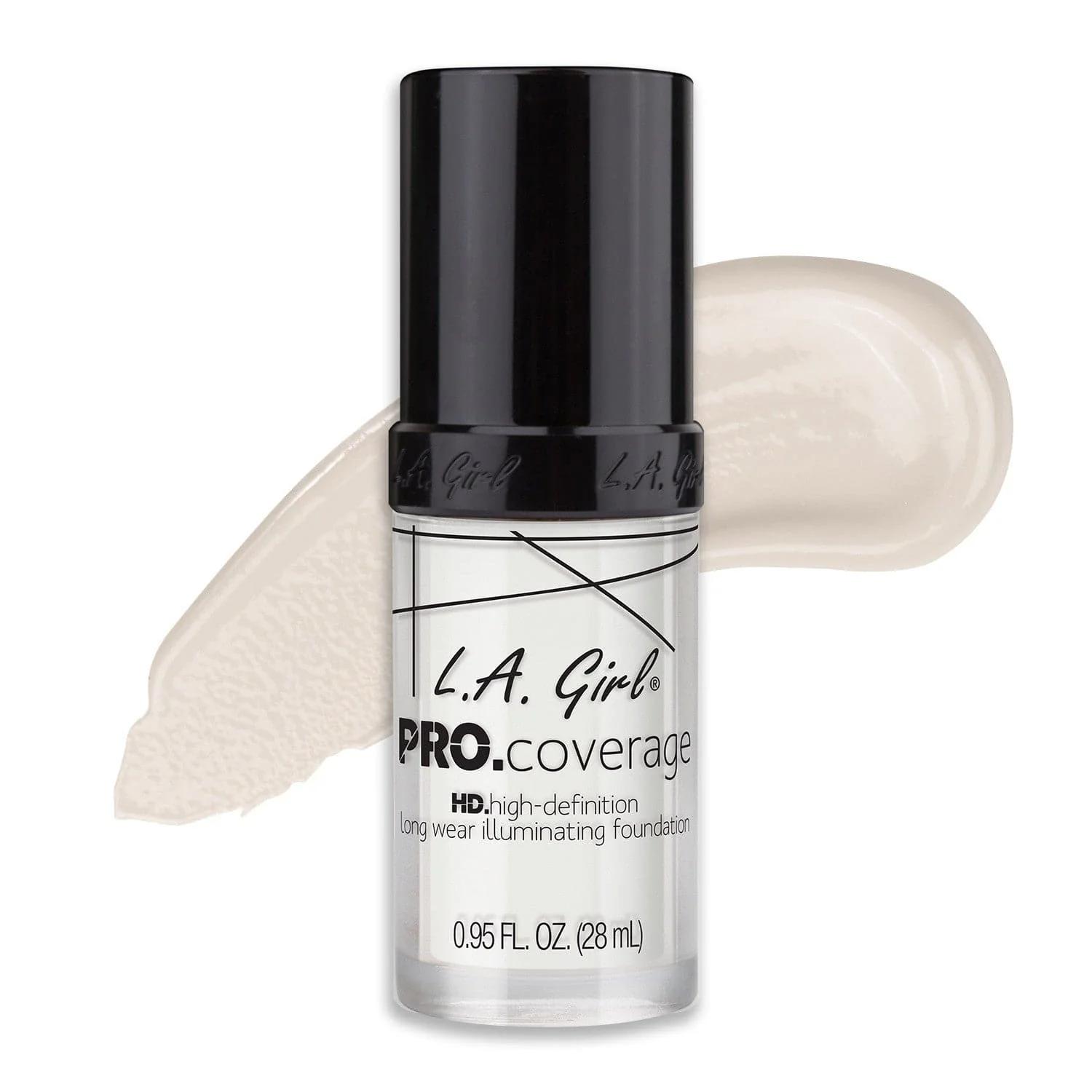 L.A Girl - White-lightener - Pro Coverage - HD Illuminating Liquid Foundation 