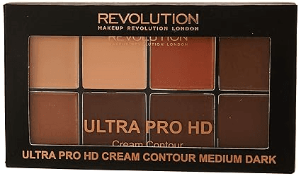 Makeup Revolution - Medium Dark - HD Pro Powder Contour Palette 