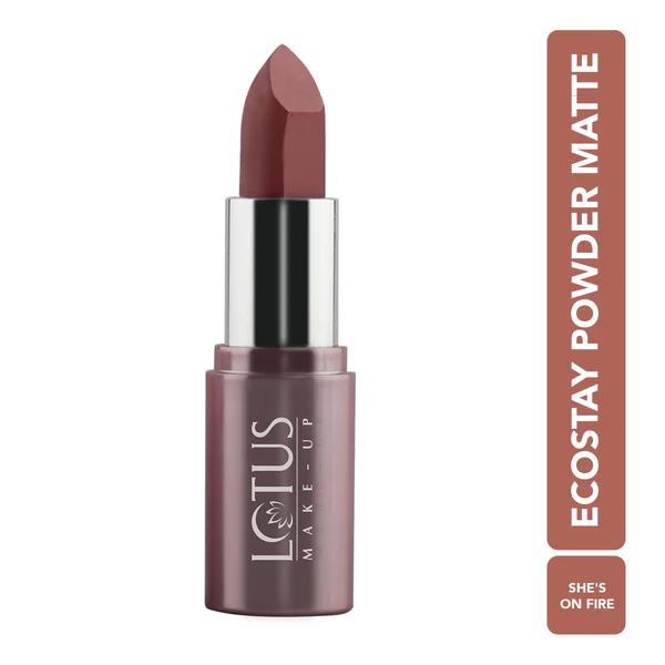 Lotus Makeup - She's On Fire - Ecostay Powder Matte Lipcolor