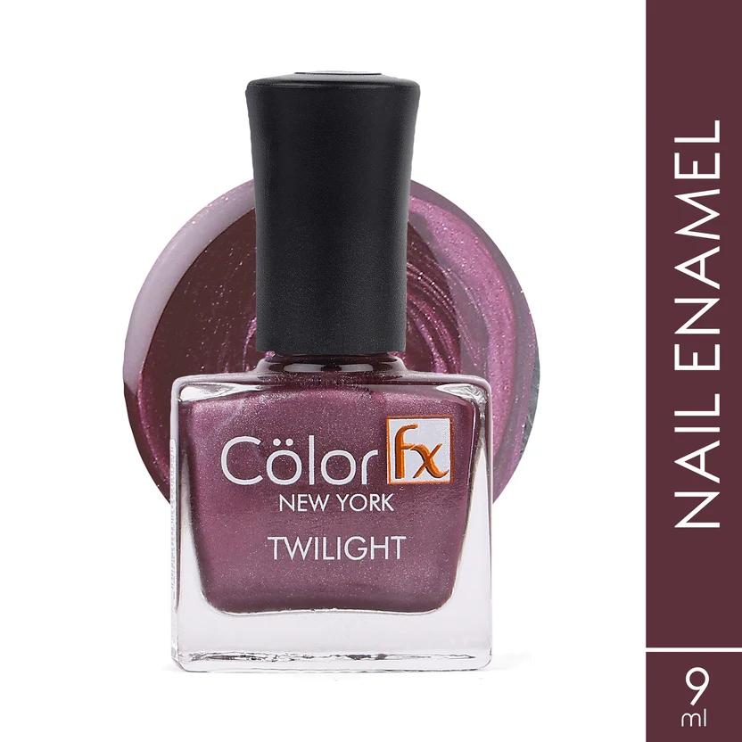 Color Fx - Dark Purple - Twilight Metallic Matte Nail Polish