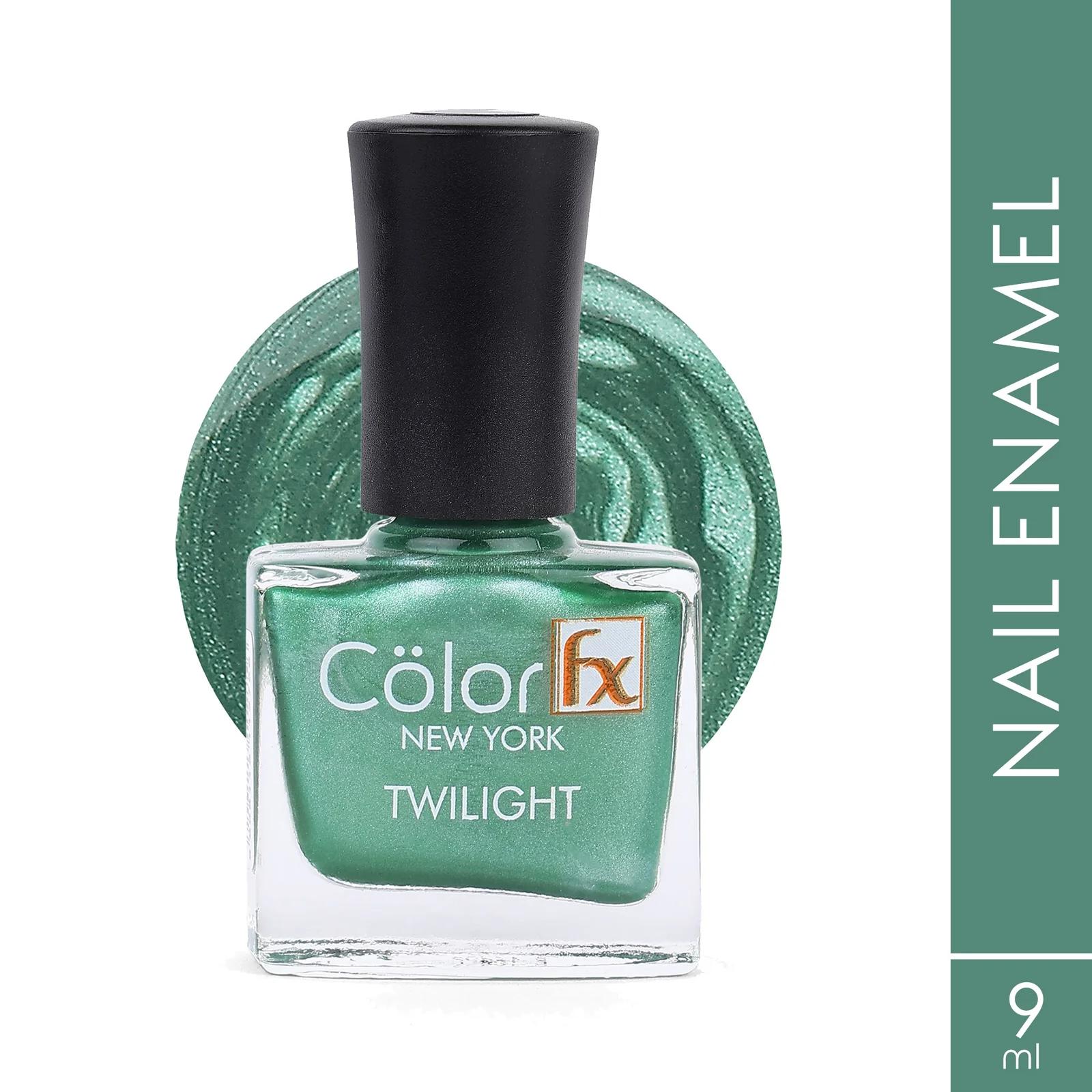 Color Fx - Green - Twilight Metallic Matte Nail Polish