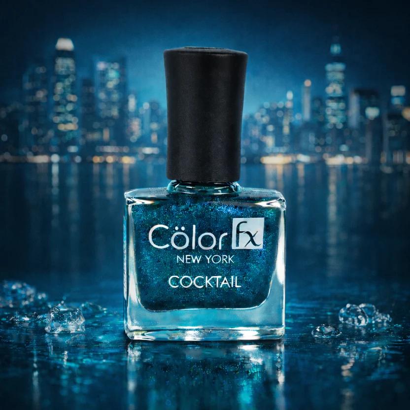 Color Fx - Blue - Cocktail Duochrome Nail Polish