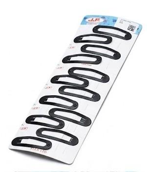 J.P High Profile - Tic-Tac-Hair Pins - Strip with 6 Pairs.