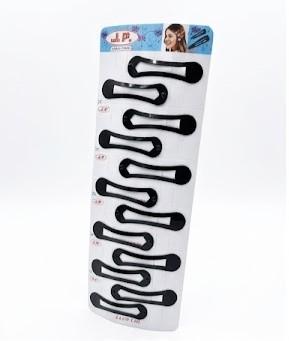 J.P High Profile - Oval Hair Pins - Tic-Tac Pins - Strip with 6 pairs
