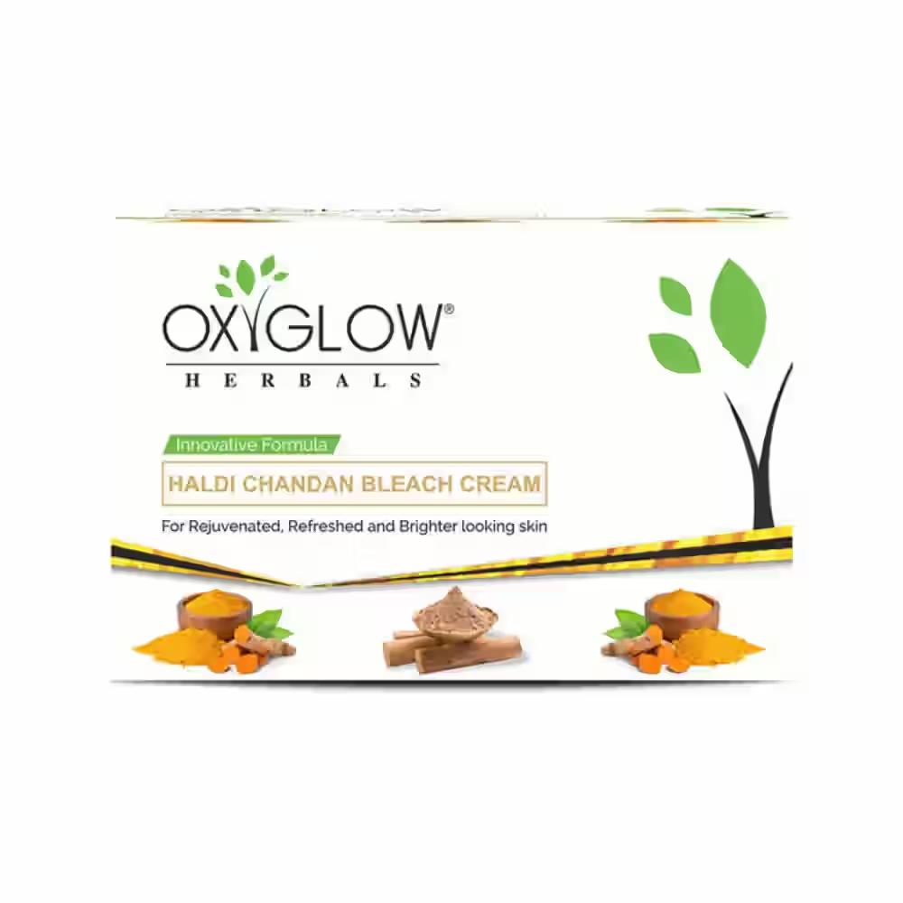 Oxyglow Herbals - Haldi Chandan - Bleach Cream