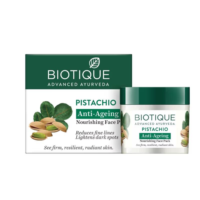 Biotique - Bio Pistachio - Anti-Ageing - Nourishing Face Pack