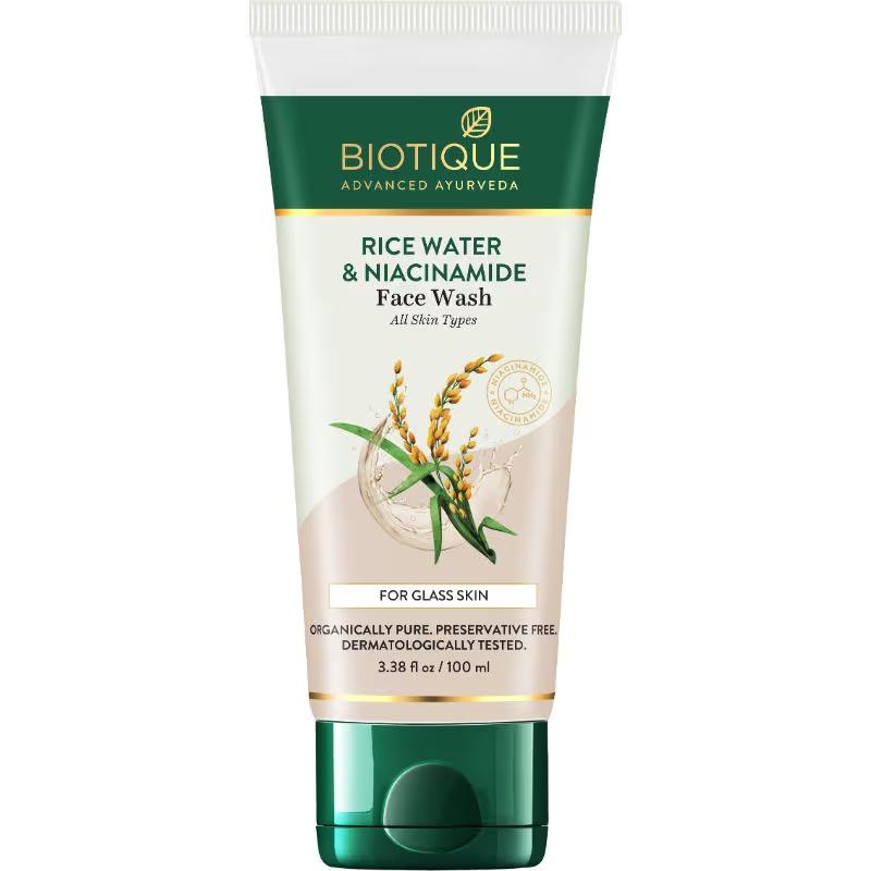 Biotique - Rice Water & Niacinamide - Face Wash 