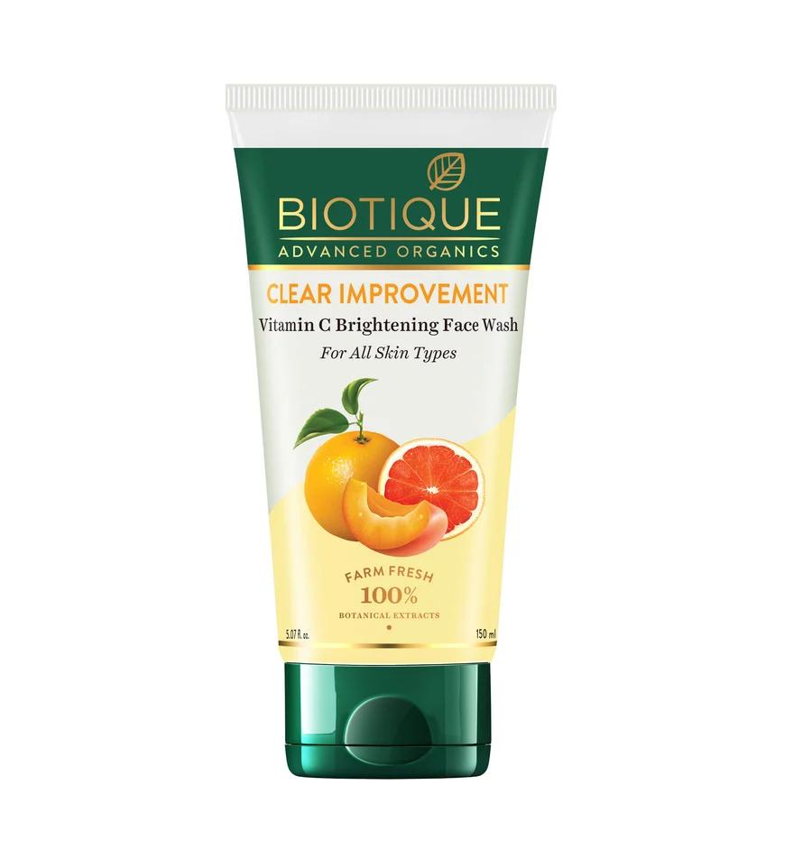 Biotique - Clear Improvement - Advanced Organics - Vitamin C Brightening - Face Wash
