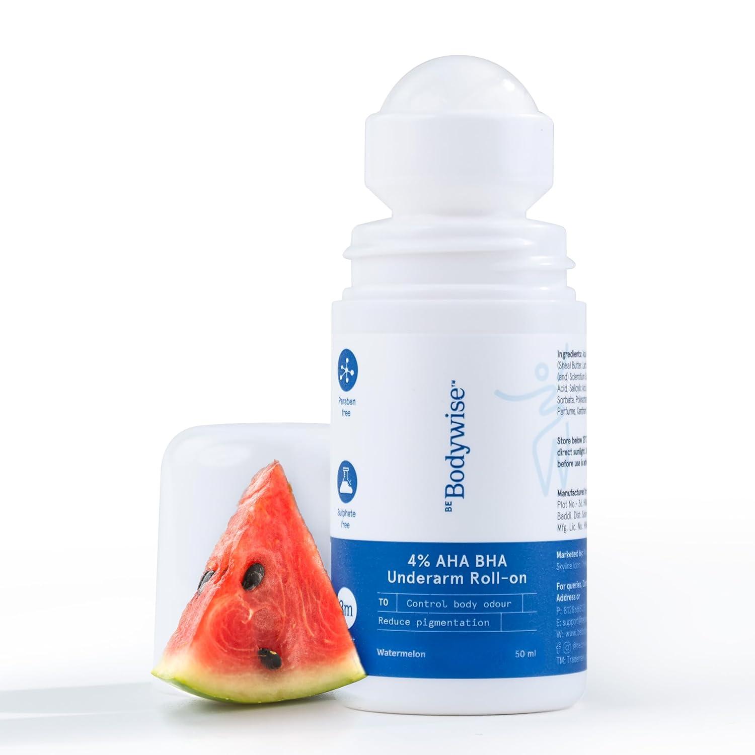 Be Bodywise - Watermelon - 4% AHA BHA Underarm Roll-on