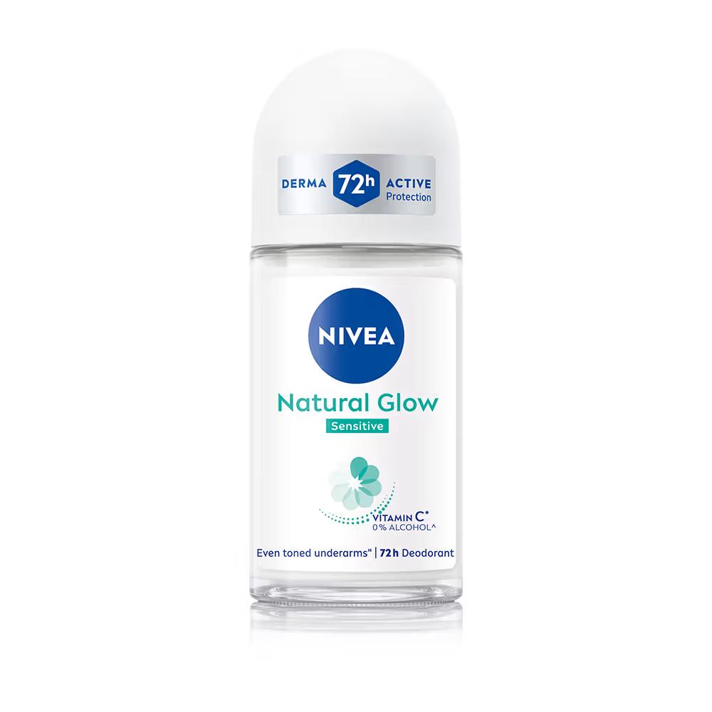 Nivea Men - Natural Glow - Sensitive - 72H Deodorant Roll On